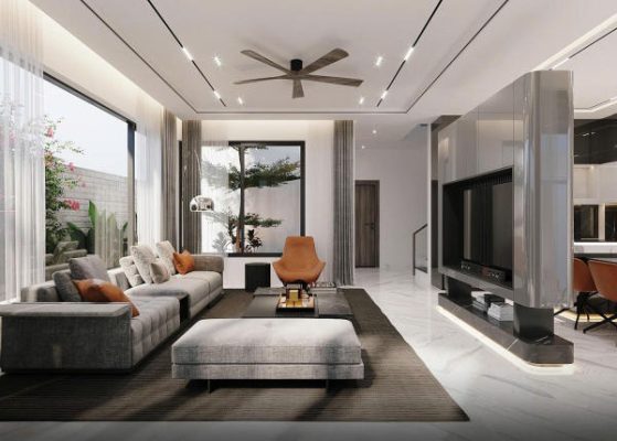 Thi công nội thất nhà anh Đông, Thái Thụy