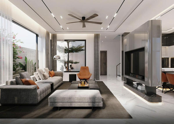 Thi công nội thất nhà anh Đông, Thái Thụy